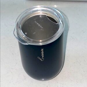 Rabbit‎ Black Insulated Tumbler